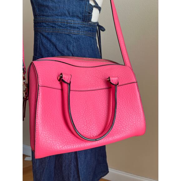 Kate Spade Perri Lane Bubbles Leather Crossbody Purse Pink Barbie Elle Woods - Picture 4 of 8